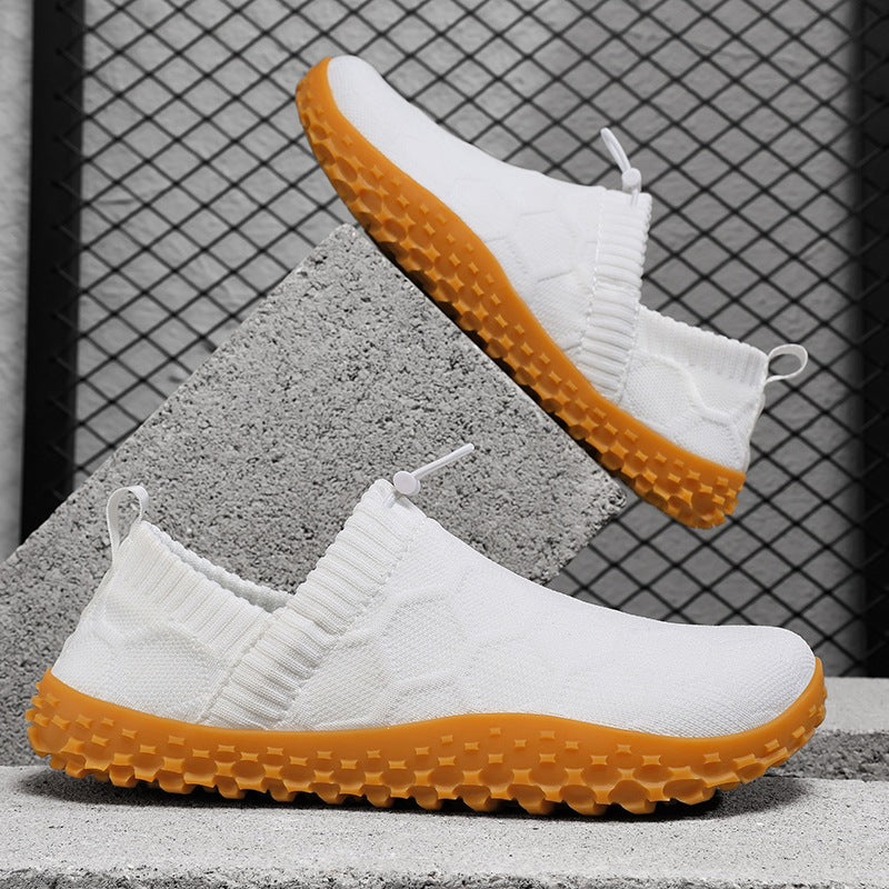 Outdoor Sports Non-Slip Breathable Fly-Knit Wide-Toe Shoes for Running, Exercise, and Everyday Wide-Footed Barefoot Shoes