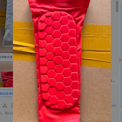 Outdoor Sports Running Honeycomb Leg Guards