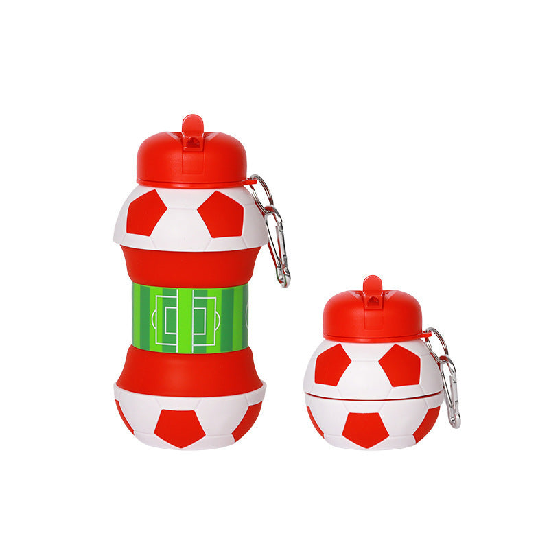 Outdoor Sports Water Cup, Spherical Silicone Folding Cup
