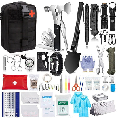 Outdoor Survival Emergency Tool Kit
