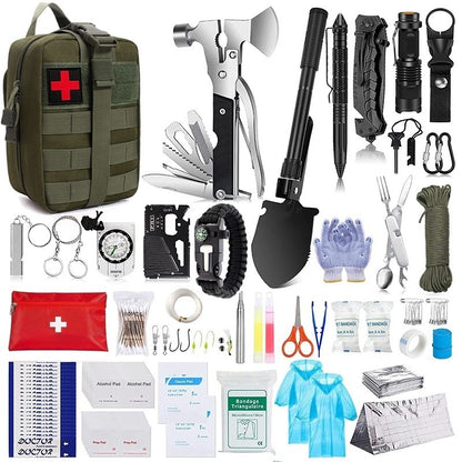 Outdoor Survival Emergency Tool Kit