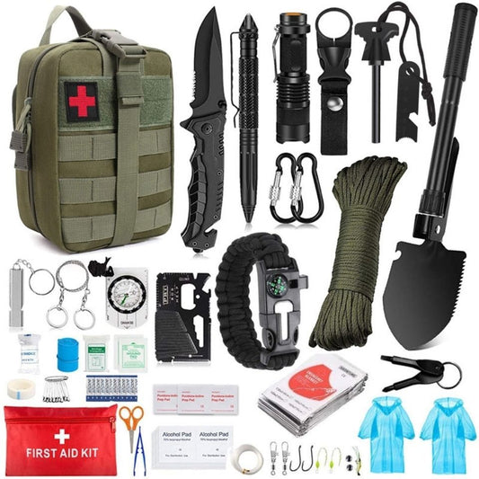 Outdoor Survival Tactical Bag with First Aid Tools