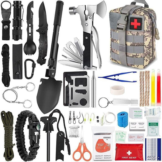 Outdoor Survival Tactical Bag with First Aid Tools