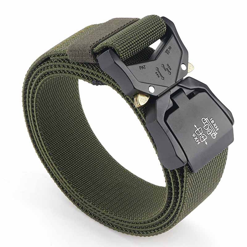 Outdoor Tactical Elastic Webbing Belt