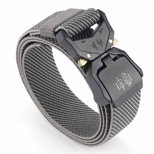 Outdoor Tactical Elastic Webbing Belt