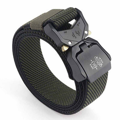 Outdoor Tactical Elastic Webbing Belt