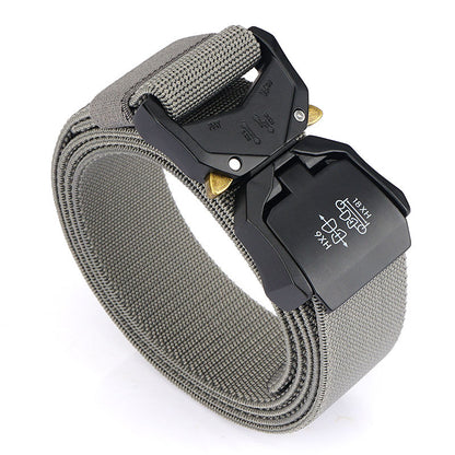 Outdoor Tactical Elastic Webbing Belt