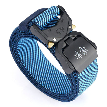 Outdoor Tactical Elastic Webbing Belt