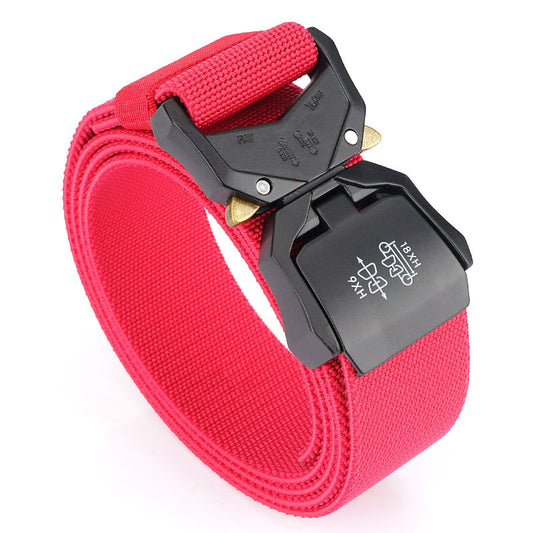 Outdoor Tactical Elastic Webbing Belt