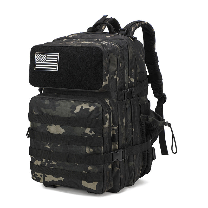 Outdoor Tactical Large Capacity Backpack with Side Pockets