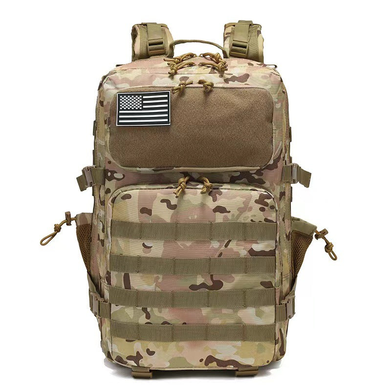 Outdoor Tactical Large Capacity Backpack with Side Pockets