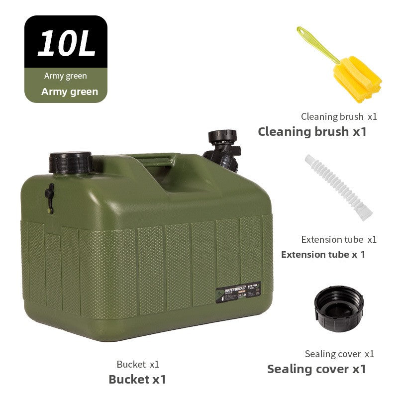 Outdoor thick-walled water bucket