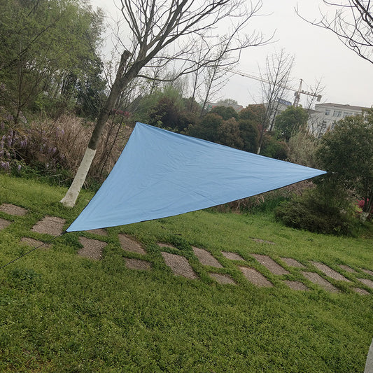 Outdoor Triangle Sunshade Canopy 3m UV Protection