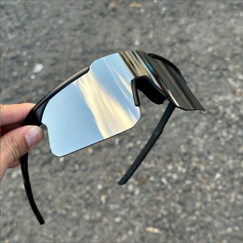 Outdoor UV400 Protection Half-Frame Sunglasses