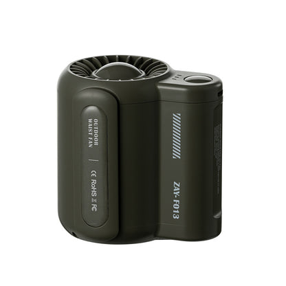 Outdoor waist-mounted fan