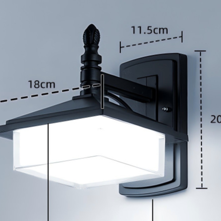 Outdoor wall lamp
