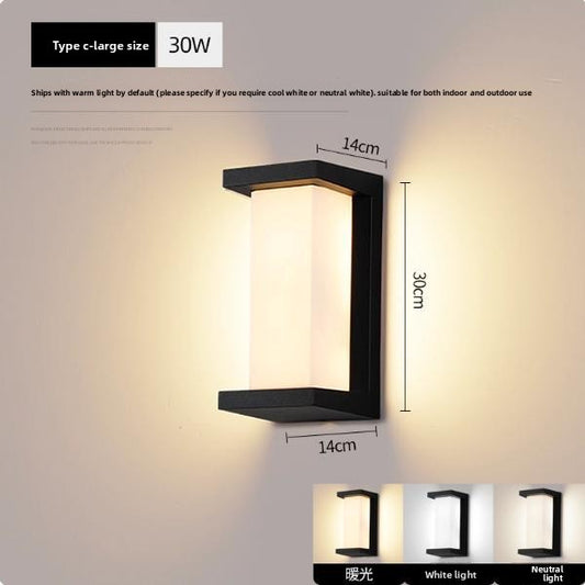Outdoor wall lamp