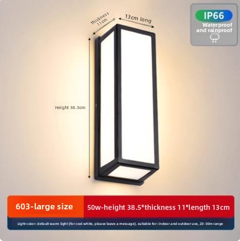 Outdoor wall lamp