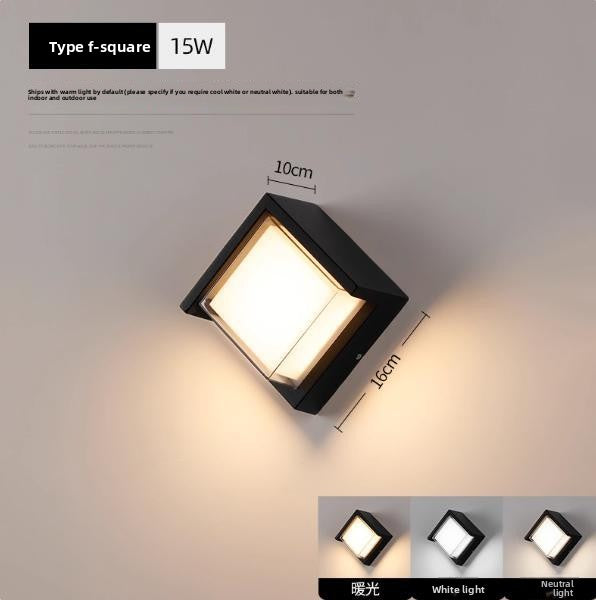 Outdoor wall lamp
