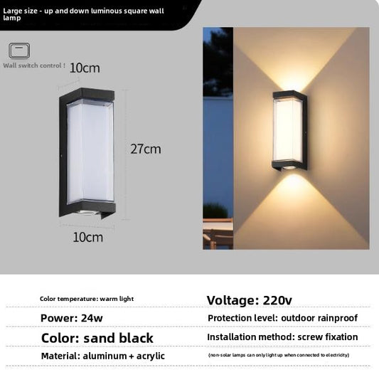 Outdoor wall lamp