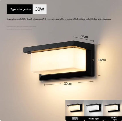 Outdoor wall lamp