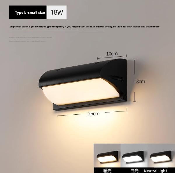 Outdoor wall lamp