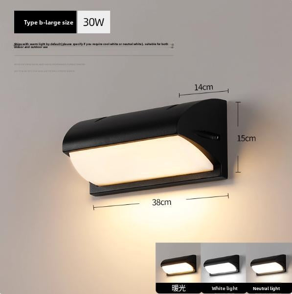 Outdoor wall lamp