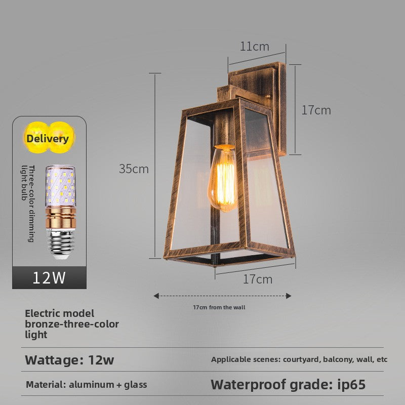 Outdoor wall lamp