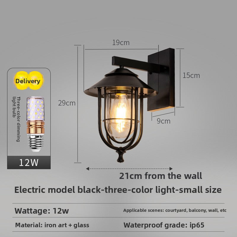 Outdoor wall lamp