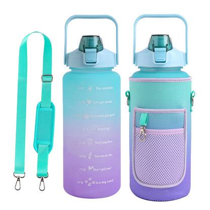 Outdoor Water Bottle Protective Cover with Strap