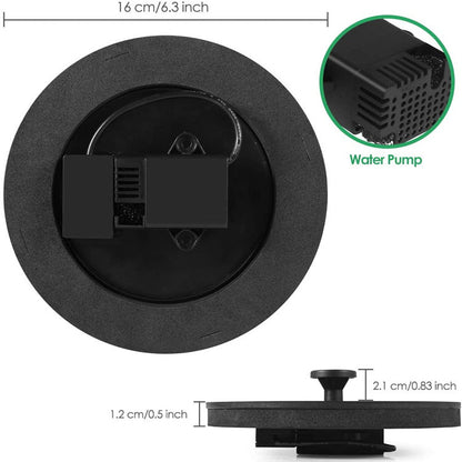 Outdoor water fountain ornament