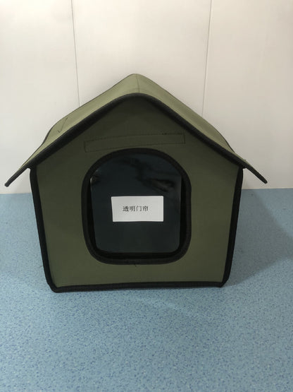 Outdoor waterproof cat house