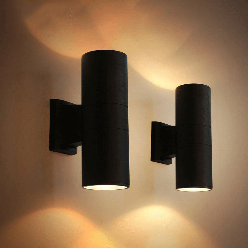 Outdoor Waterproof Dual Head Wall Lamp