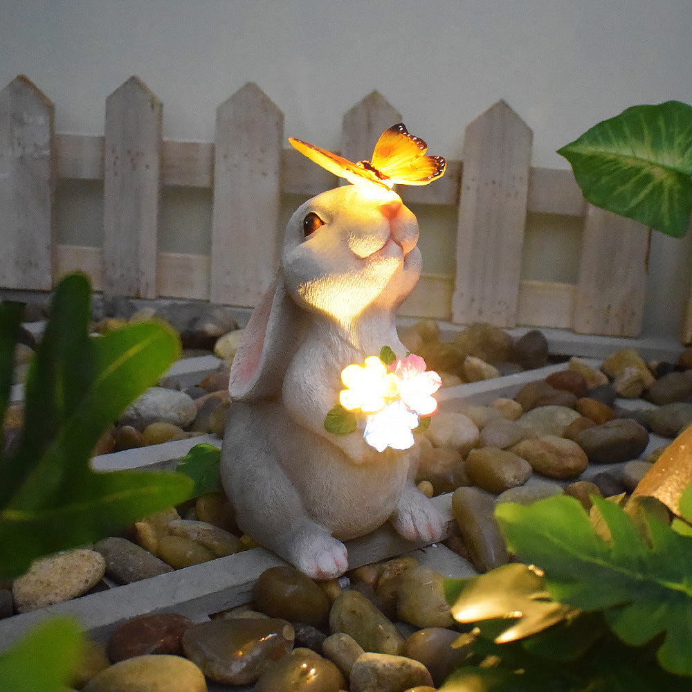 Outdoor Waterproof Rabbit-Shaped Lamp