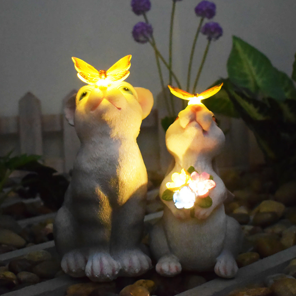 Outdoor Waterproof Rabbit-Shaped Lamp