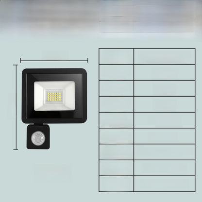 Outdoor waterproof sensor floodlight