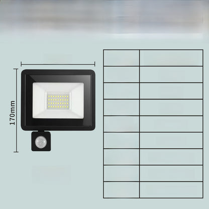 Outdoor waterproof sensor floodlight