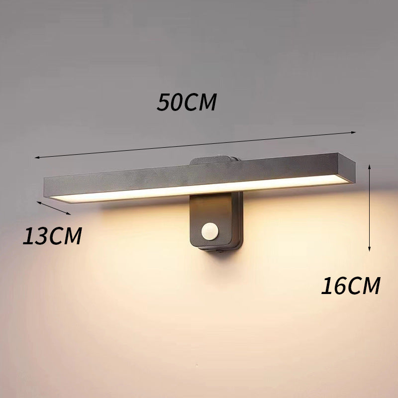 Outdoor waterproof wall light