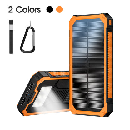 Outdoor Waterproof Wireless Charging Solar Power Bank