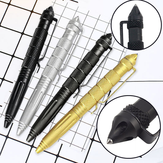Outdoor window-breaking survival signature pen