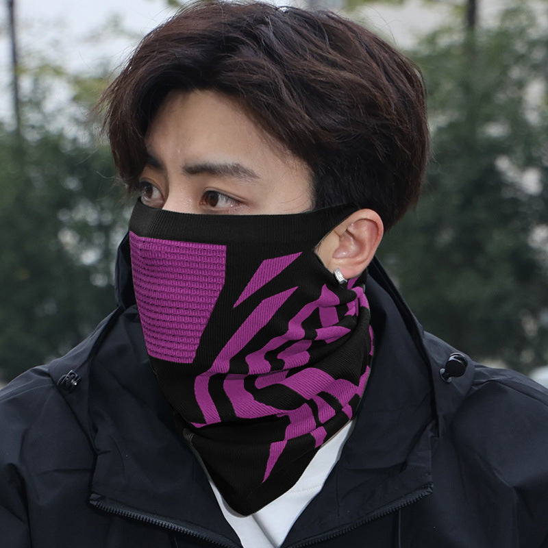 Outdoor windproof cycling mask