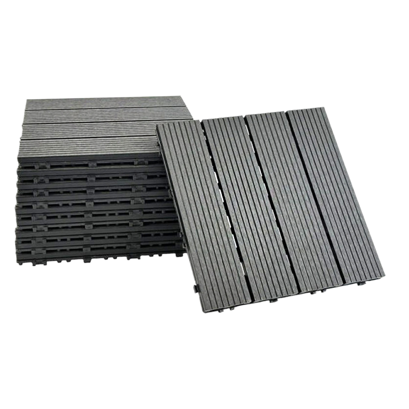Outdoor Wood Plastic Composite Floor Tiles