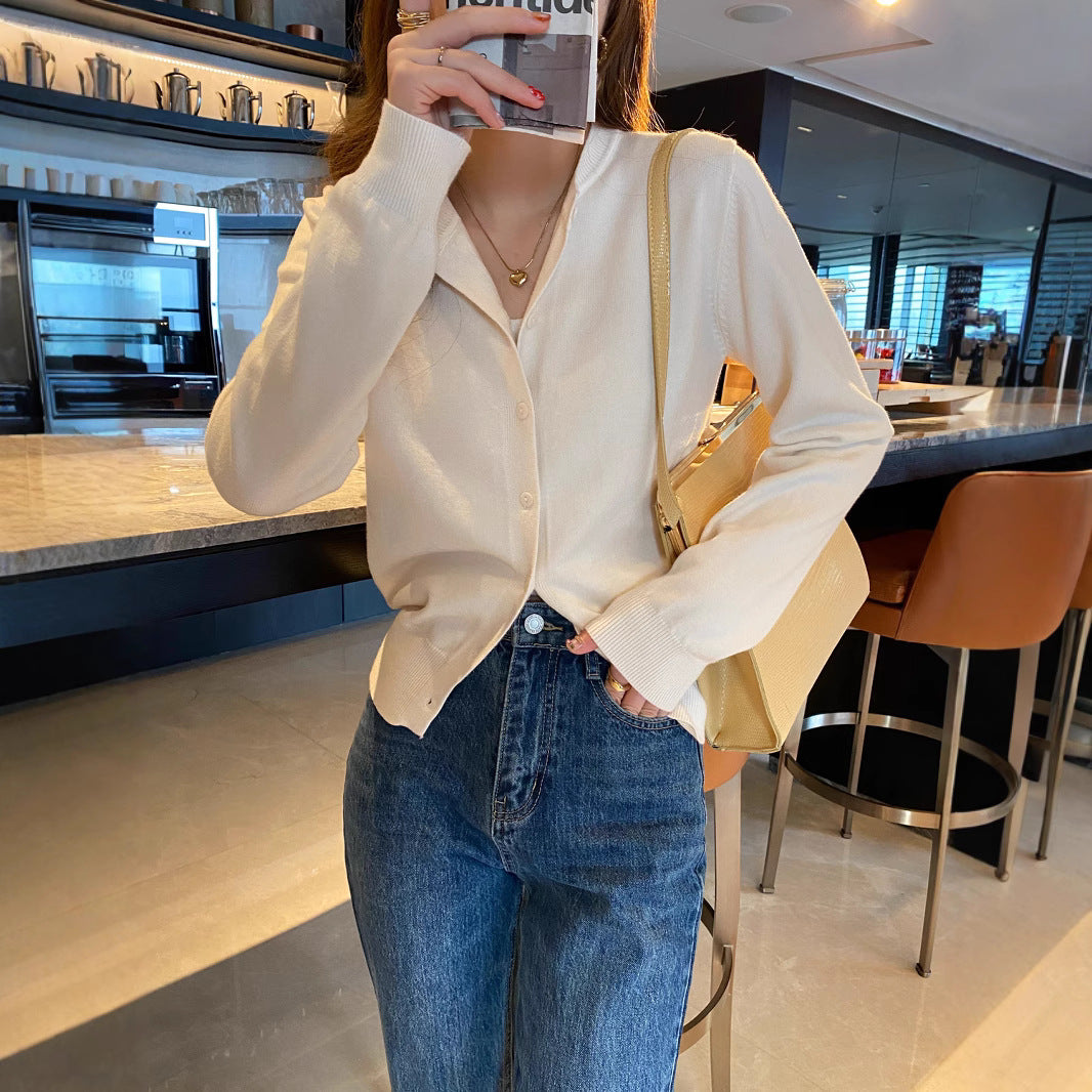 Outerwear with sweater (winter/autumn style)