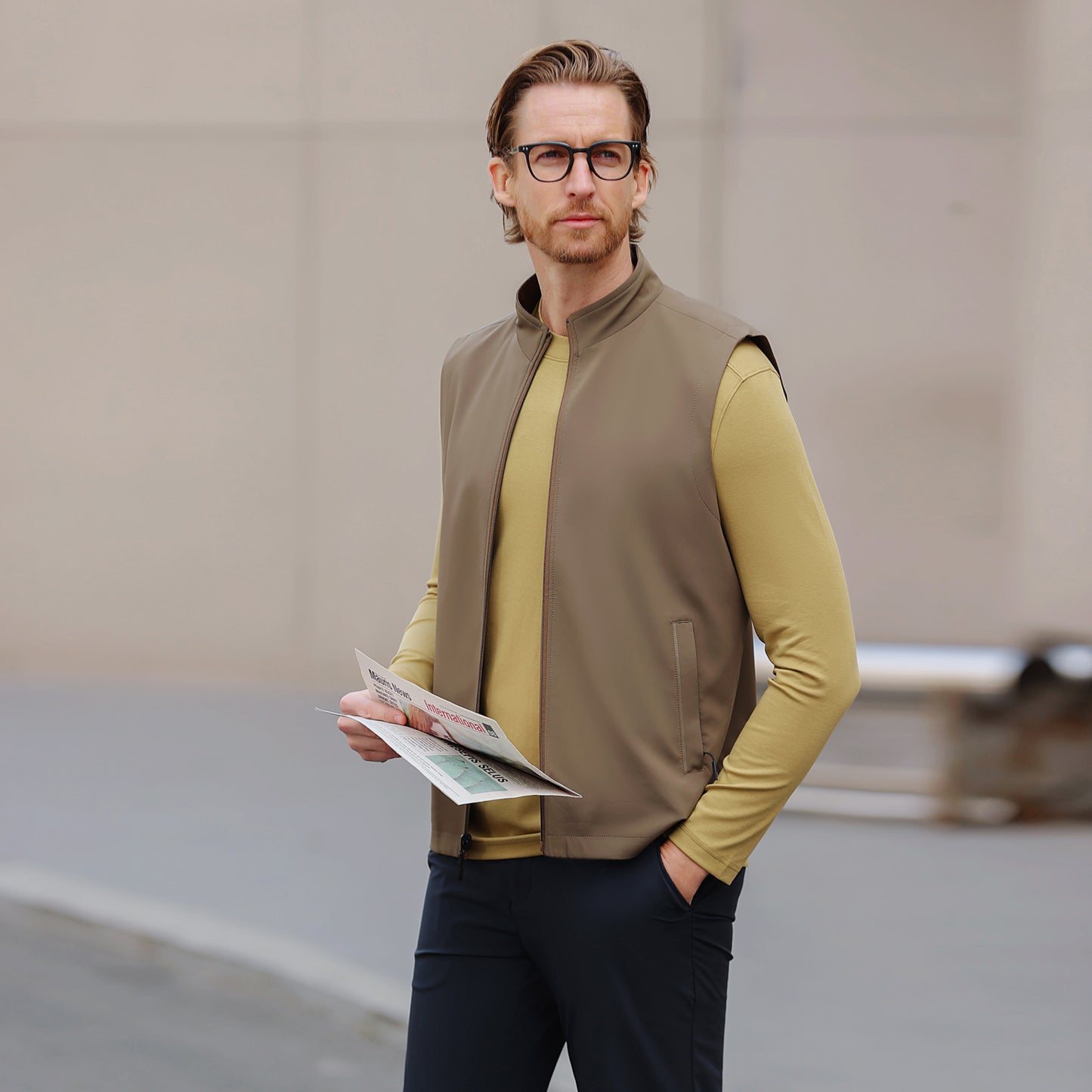 Outerwear woolen warm jacket