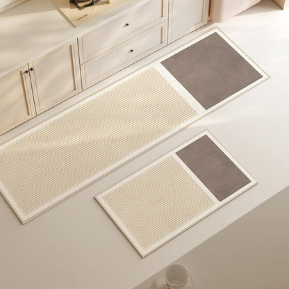 Oval Absorbent Anti-Slip Diatom Mud Mat