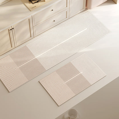 Oval Absorbent Anti-Slip Diatom Mud Mat