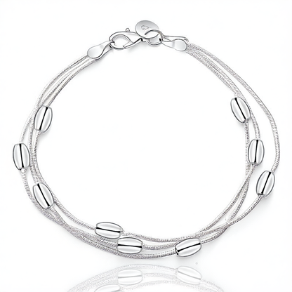 Oval beads bracelet