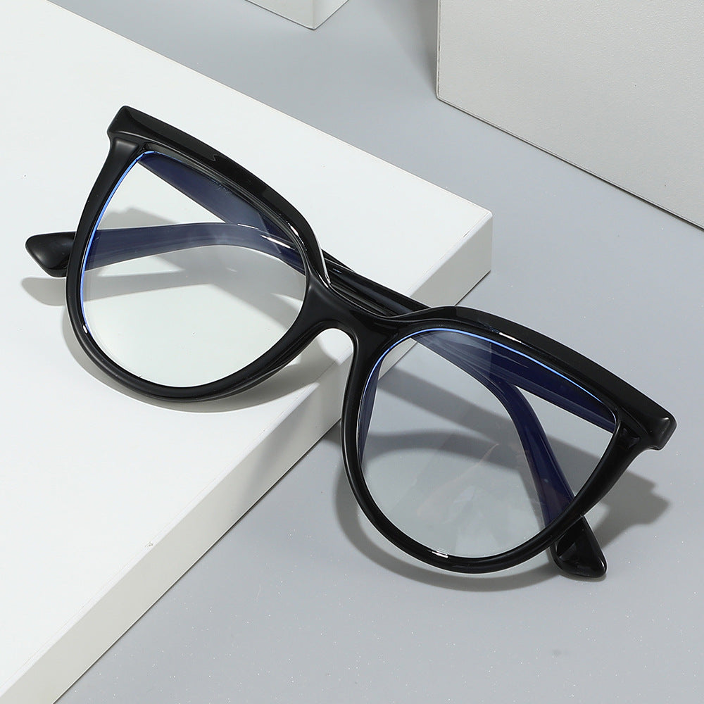 Oval Frame Blue Light Blocking Glasses
