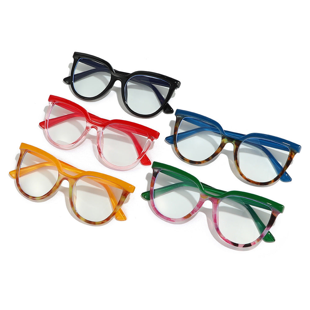 Oval Frame Blue Light Blocking Glasses