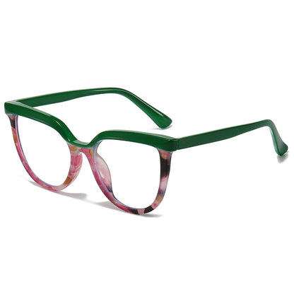 Oval Frame Blue Light Blocking Glasses